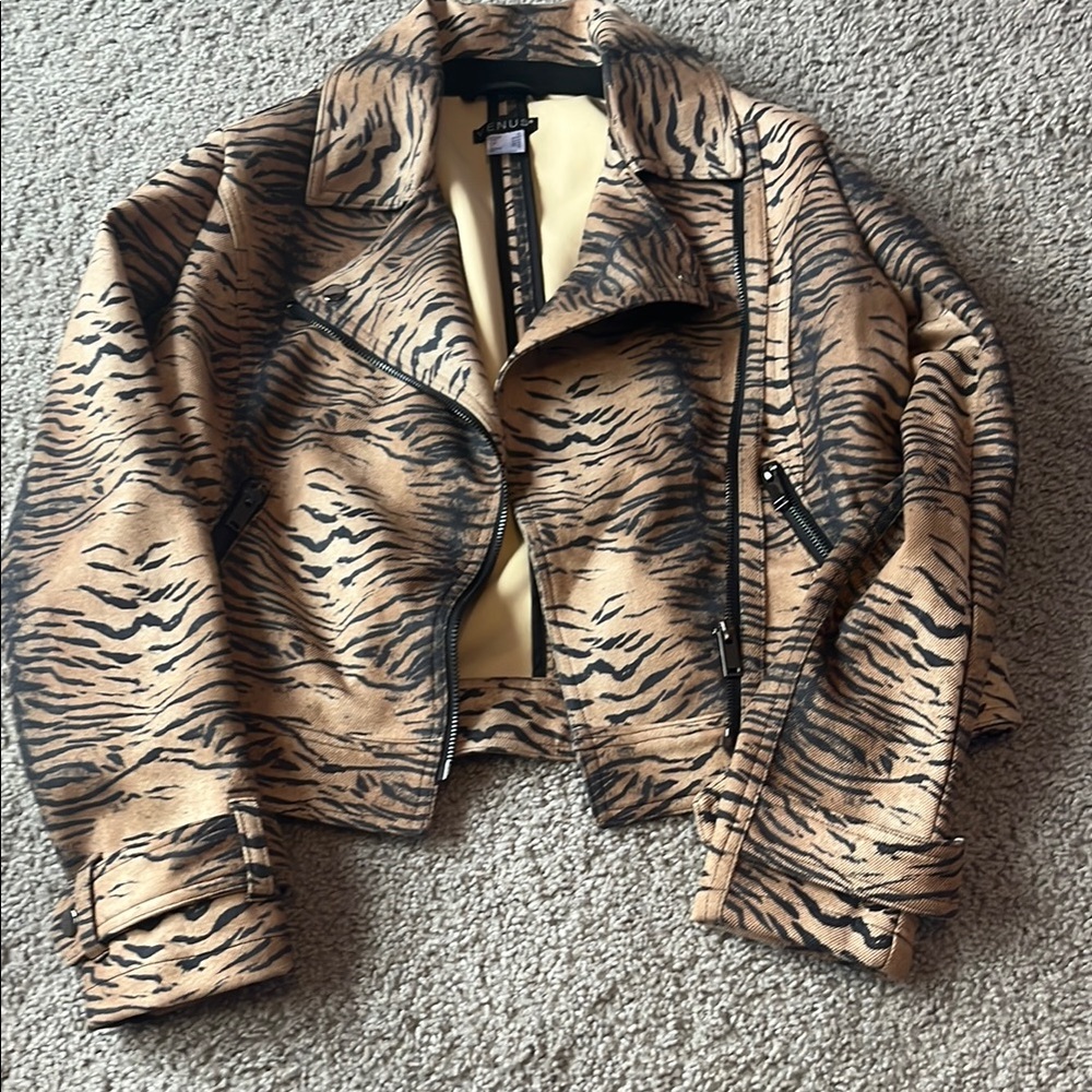 Tiger Print Jacket